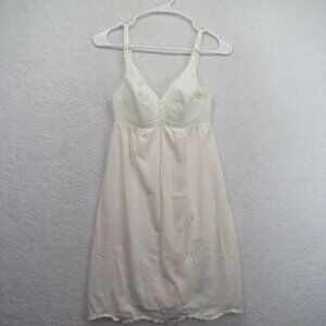 Warners Slip Size 36B Nylon Spandex Adjustable Straps Made In USA Vintage‎ New